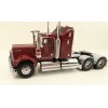 Iconic Replicas - Australian Kenworth W900 6x4 Prime Mover Truck Burgundy - Scale 1:50
