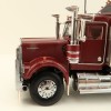 Iconic Replicas - Australian Kenworth W900 6x4 Prime Mover Truck Burgundy - Scale 1:50