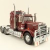 Iconic Replicas - Australian Kenworth W900 6x4 Prime Mover Truck Burgundy - Scale 1:50