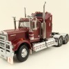 Iconic Replicas - Australian Kenworth W900 6x4 Prime Mover Truck Burgundy - Scale 1:50