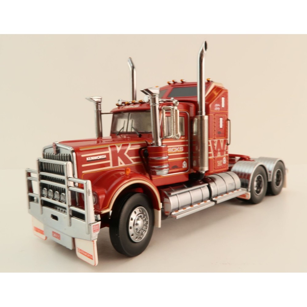 Iconic Replicas - Australian Kenworth W900 6x4 Prime Mover Truck Hicks - Scale 1:50