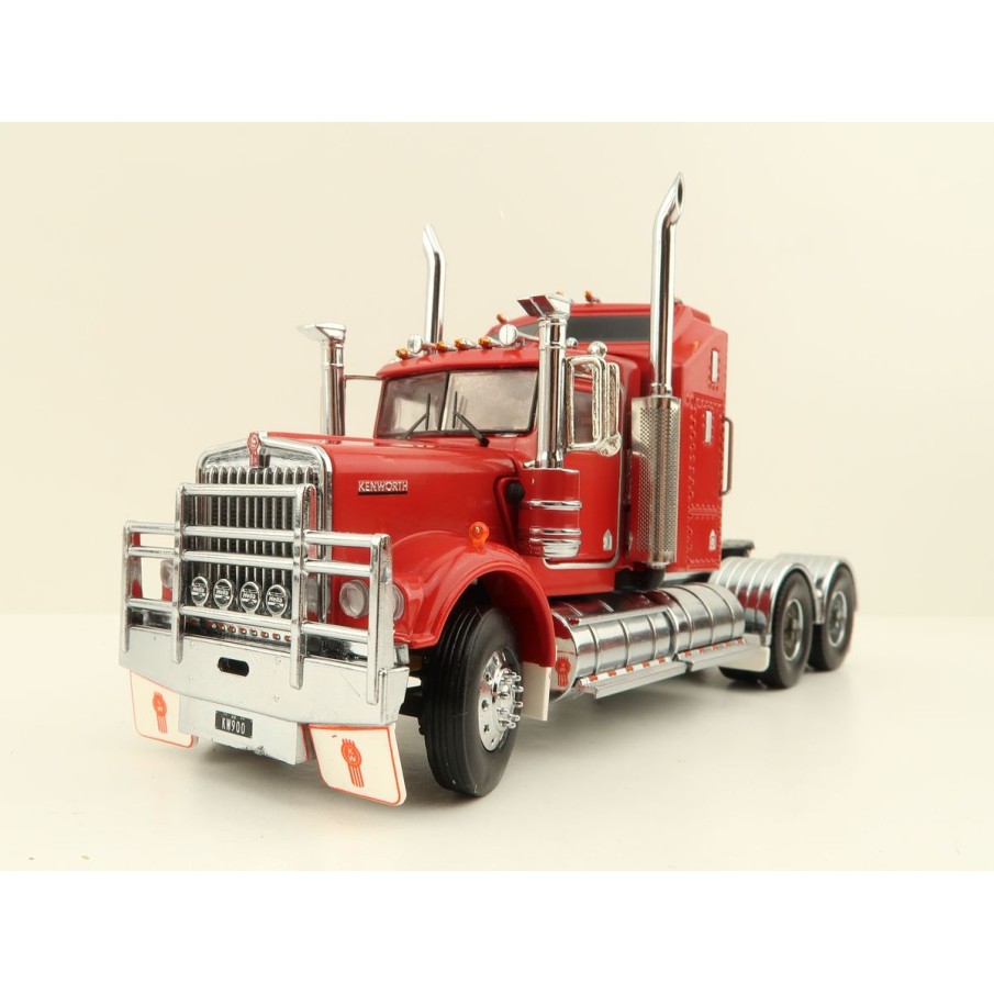 Iconic Replicas - Australian Kenworth W900 6x4 Prime Mover Truck Red - Scale 1:50