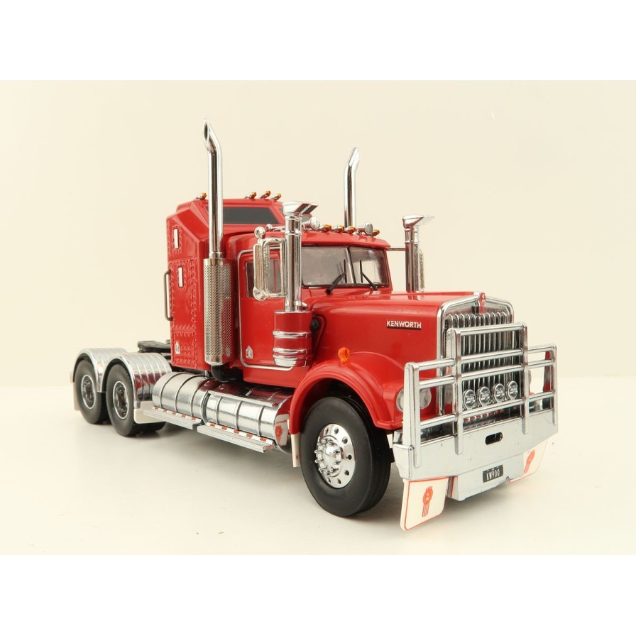 Iconic Replicas - Australian Kenworth W900 6x4 Prime Mover Truck Red - Scale 1:50