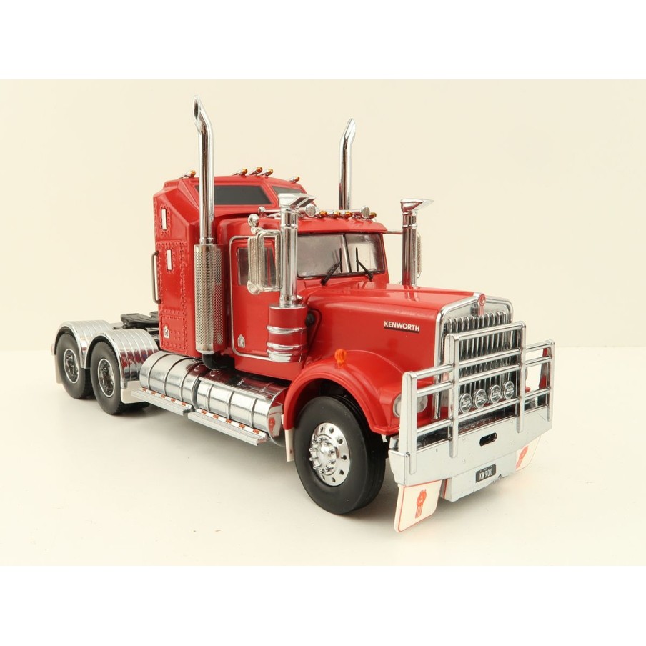 Iconic Replicas - Australian Kenworth W900 6x4 Prime Mover Truck Red - Scale 1:50