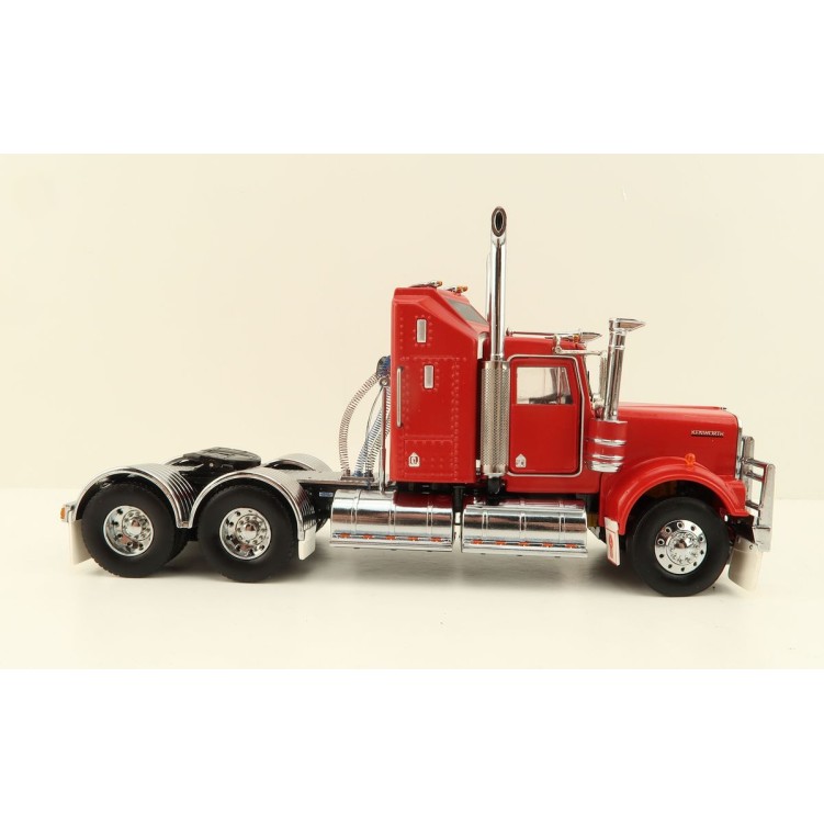 Iconic Replicas - Australian Kenworth W900 6x4 Prime Mover Truck Red - Scale 1:50