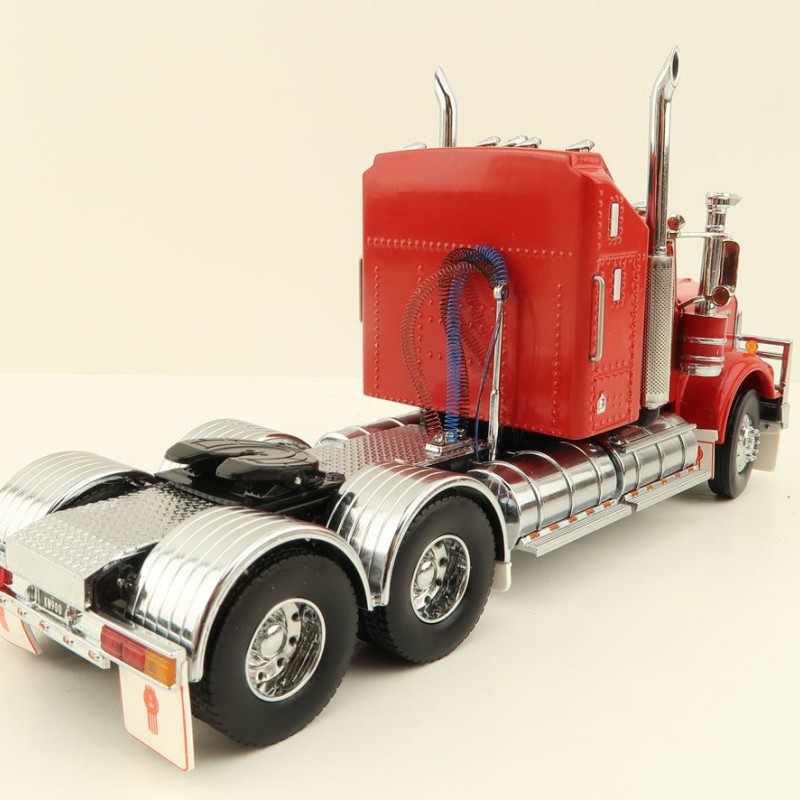 Iconic Replicas - Australian Kenworth W900 6x4 Prime Mover Truck Red - Scale 1:50