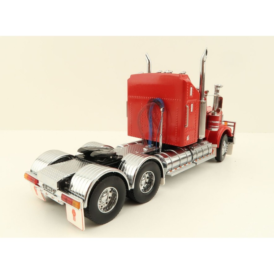 Iconic Replicas - Australian Kenworth W900 6x4 Prime Mover Truck Red - Scale 1:50