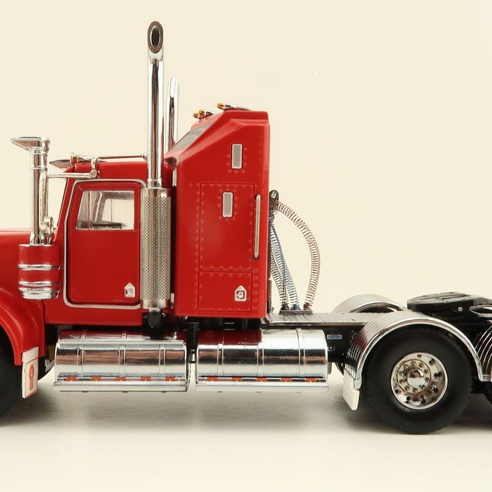 Iconic Replicas - Australian Kenworth W900 6x4 Prime Mover Truck Red - Scale 1:50