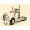 Iconic Replicas - Australian Kenworth W900 6x4 Prime Mover Truck White Black - Scale 1:50