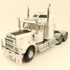 Iconic Replicas - Australian Kenworth W900 6x4 Prime Mover Truck White Black - Scale 1:50