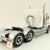 Iconic Replicas - Australian Kenworth W900 6x4 Prime Mover Truck White Black Spider Wheels - Scale 1:50