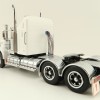 Iconic Replicas - Australian Kenworth W900 6x4 Prime Mover Truck White Black Spider Wheels - Scale 1:50