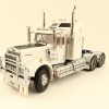 Iconic Replicas - Australian Kenworth W900 6x4 Prime Mover Truck White Blue Metallic - Scale 1:50