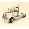 Iconic Replicas - Australian Kenworth W900 6x4 Prime Mover Truck White Blue Metallic - Scale 1:50