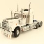 Iconic Replicas - Australian Kenworth W900 6x4 Prime Mover Truck White Blue Metallic - Scale 1:50