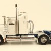 Iconic Replicas - Australian Kenworth W900 6x4 Prime Mover Truck White Blue Metallic - Scale 1:50