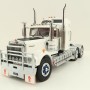 Iconic Replicas - Australian Kenworth W900 6x4 Prime Mover Truck White Blue Spider Wheels - Scale 1:50