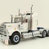 Iconic Replicas - Australian Kenworth W900 6x4 Prime Mover Truck White Blue Spider Wheels - Scale 1:50
