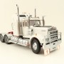Iconic Replicas - Australian Kenworth W900 6x4 Prime Mover Truck White Red - Scale 1:50