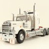Iconic Replicas - Australian Kenworth W900 6x4 Prime Mover Truck White Red - Scale 1:50