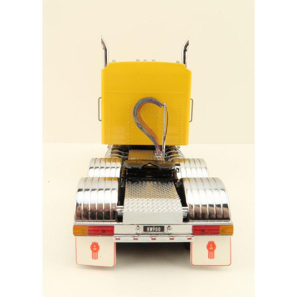 Iconic Replicas - Australian Kenworth W900 6x4 Prime Mover Truck Yellow - Scale 1:50