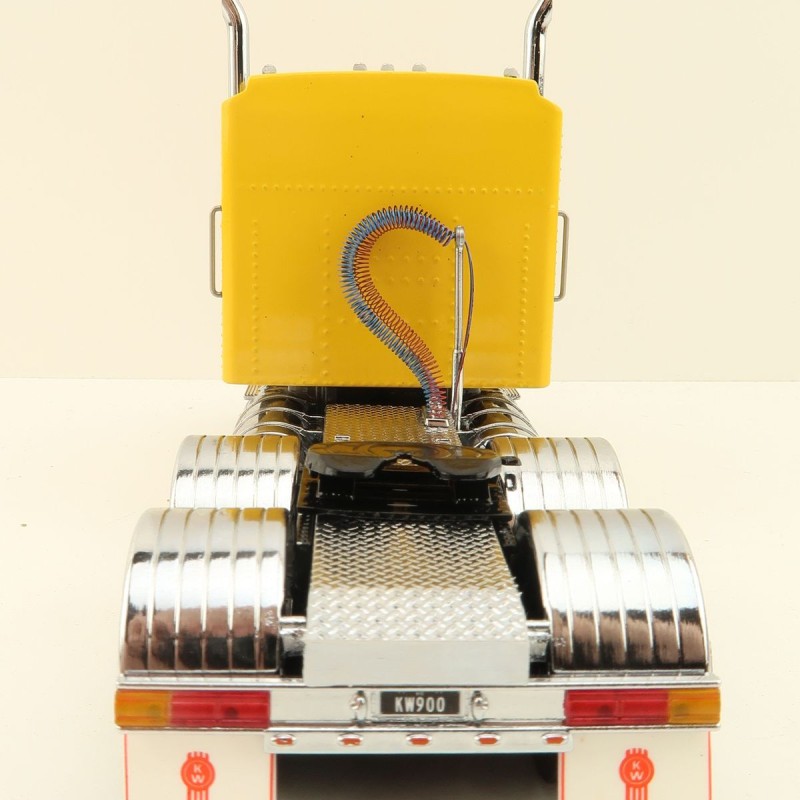 Iconic Replicas - Australian Kenworth W900 6x4 Prime Mover Truck Yellow - Scale 1:50