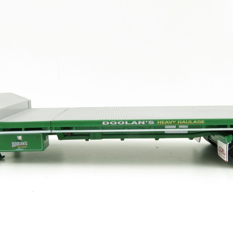 Iconic Replicas - Custom Transport Equipment CTE 45' Extendable Drop Deck Trailer with 3axle Dolly Doolans - Scale 1:50