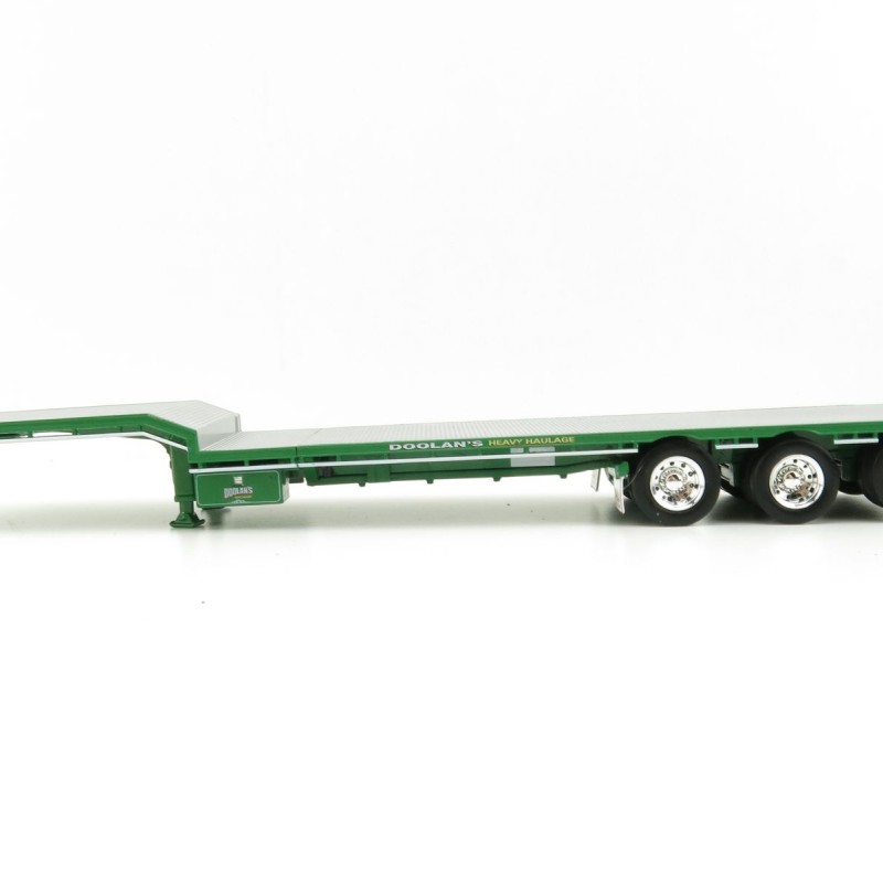 Iconic Replicas - Custom Transport Equipment CTE 45' Extendable Drop Deck Trailer with 3axle Dolly Doolans - Scale 1:50