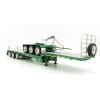 Iconic Replicas - Custom Transport Equipment CTE 45' Extendable Drop Deck Trailer with 3axle Dolly Doolans - Scale 1:50