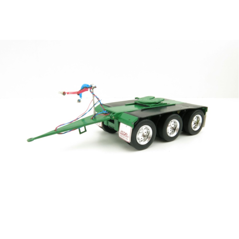 Iconic Replicas - Custom Transport Equipment CTE 45' Extendable Drop Deck Trailer with 3axle Dolly Doolans - Scale 1:50