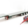 Iconic Replicas - Custom Transport Equipment CTE 45' Extendable Drop Deck Trailer with 3axle Dolly Membreys - Scale 1:50