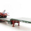 Iconic Replicas - Custom Transport Equipment CTE 45' Extendable Drop Deck Trailer with 3axle Dolly Membreys - Scale 1:50