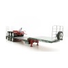 Iconic Replicas - Custom Transport Equipment CTE 45' Extendable Drop Deck Trailer with 3axle Dolly Membreys - Scale 1:50