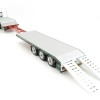 Iconic Replicas - Custom Transport Equipment CTE 45' Extendable Drop Deck Trailer with 3axle Dolly Membreys - Scale 1:50