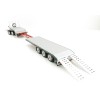Iconic Replicas - Custom Transport Equipment CTE 45' Extendable Drop Deck Trailer with 3axle Dolly Membreys - Scale 1:50