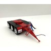 Iconic Replicas - Custom Transport Equipment CTE Tri-Axle Road Train Dolly Red - Scale 1:50