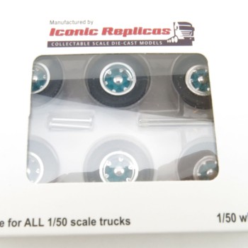Iconic Replicas - Spider Wheels Set TOLL Green - Scale 1:50