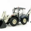 KDW - Kaidiwei White Backhoe Loader Scale 1:50