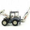 KDW - Kaidiwei White Backhoe Loader Scale 1:50
