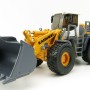 KDW - Kaidiwei Yellow Four Wheel Loader Scale 1:50