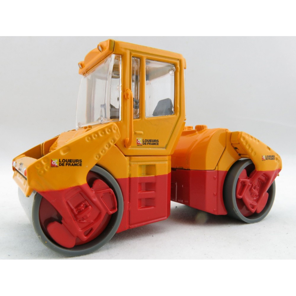 Kaster Scale Models LDF Bomag BW 202 AD Tandem Vibratory Roller Loueurs de France Scale 1:50