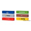 Kibri 10922 - 40 ft Sea Containers 6 pieces Model Kit - Scale 1:87