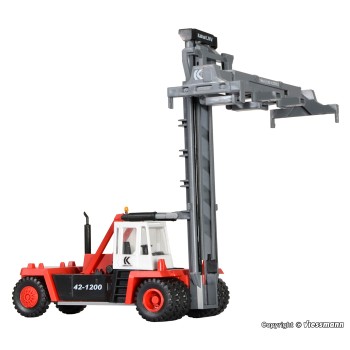 Kibri 11751 - Forklift truck KALMAR LMV 42-1200 with Spreader Model Kit - Scale 1:87