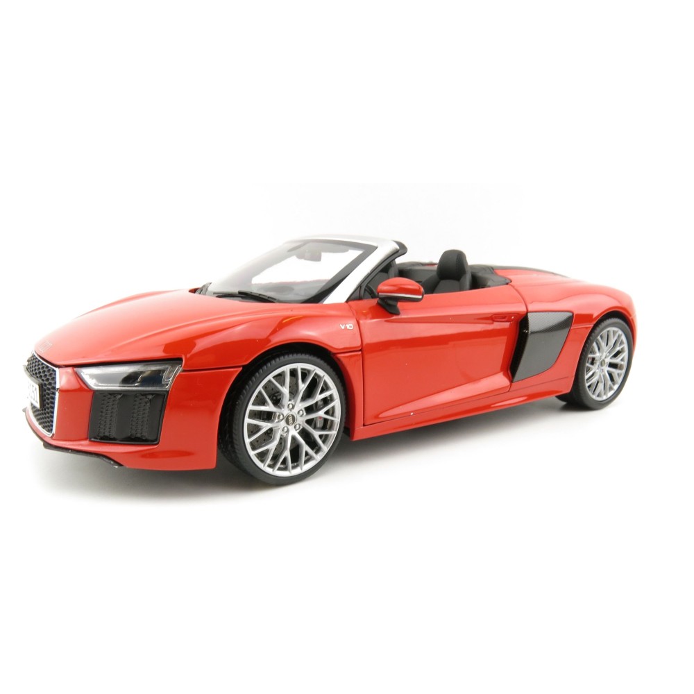 iScale 5011618552 - Audi R8 Spyder V10 Dynamite Red - Scale 1:18