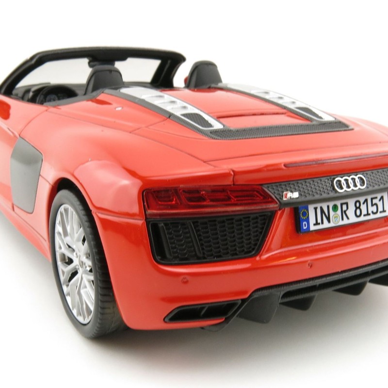 iScale 5011618552 - Audi R8 Spyder V10 Dynamite Red - Scale 1:18