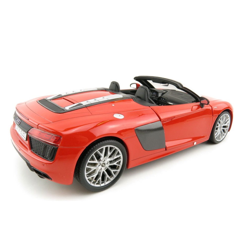iScale 5011618552 - Audi R8 Spyder V10 Dynamite Red - Scale 1:18