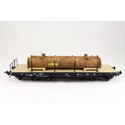 Ladegueter Bauer 01002 - Rusted Flange Tube on Transport Frames - Scale 1:50
