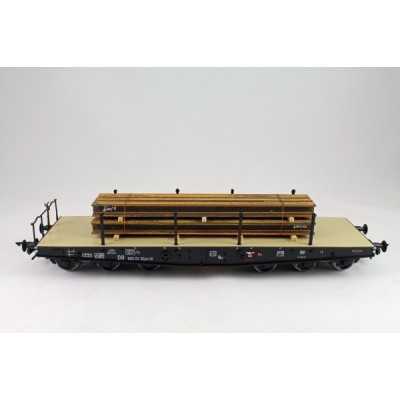 Ladegueter Bauer 01003 - Rusted H Steel Profile Beams - Scale 1:50