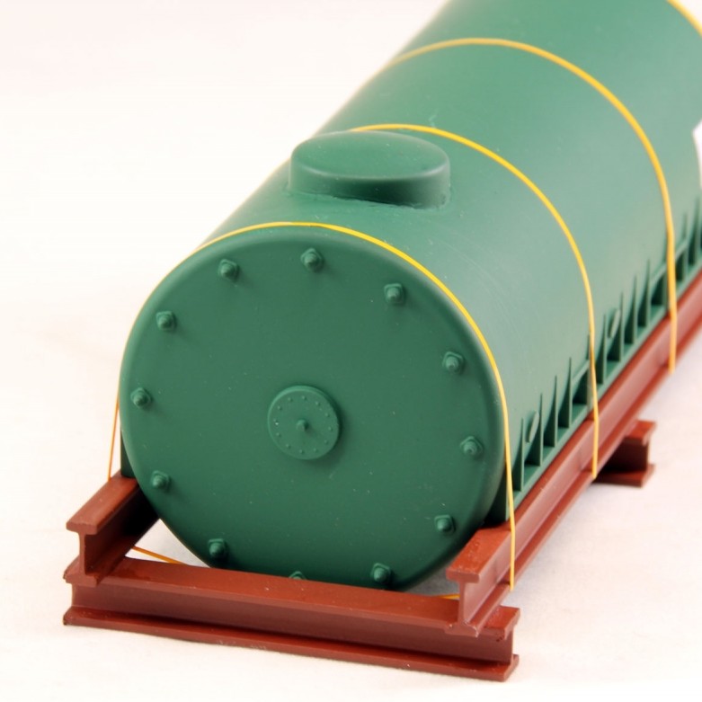 Ladegueter Bauer 01006 - Medium Tank with Steel Transport Frame - Scale 1:50