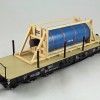 Ladegueter Bauer 01015 - Drying Cylinder for Paper Factory in Transport Frame - Scale 1:50